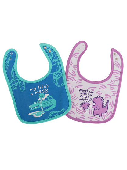 BB102 Life's Mess/ Wiping Baby Bibs