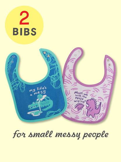 Life's Mess/ Wiping Baby Bibs by Blue Q – image 3