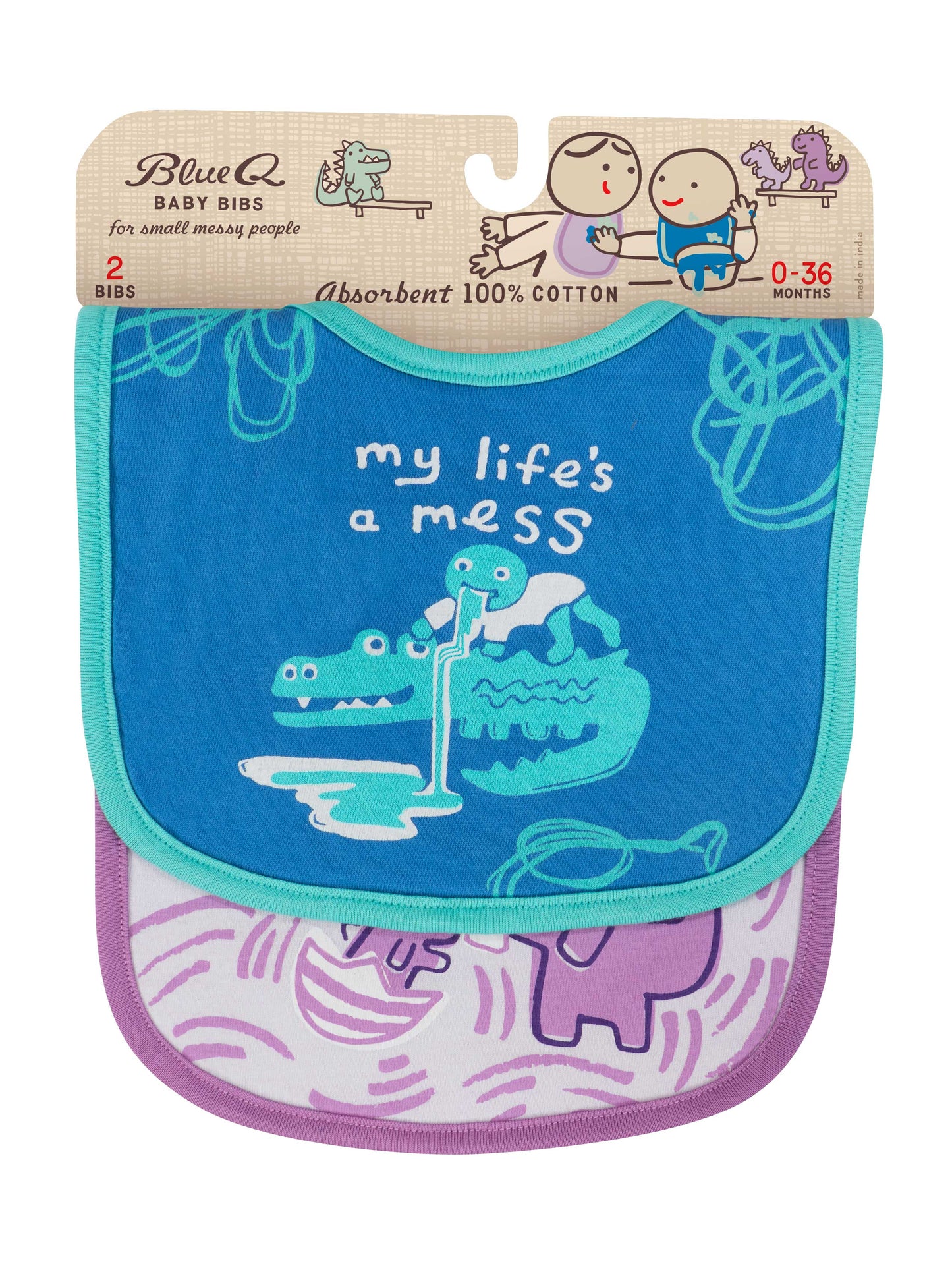BB102 Life's Mess/ Wiping Baby Bibs