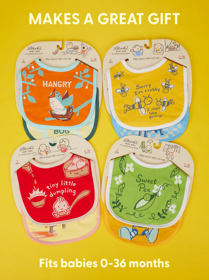Hangry/ Cuddle Bug Baby Bibs by Blue Q – image 8