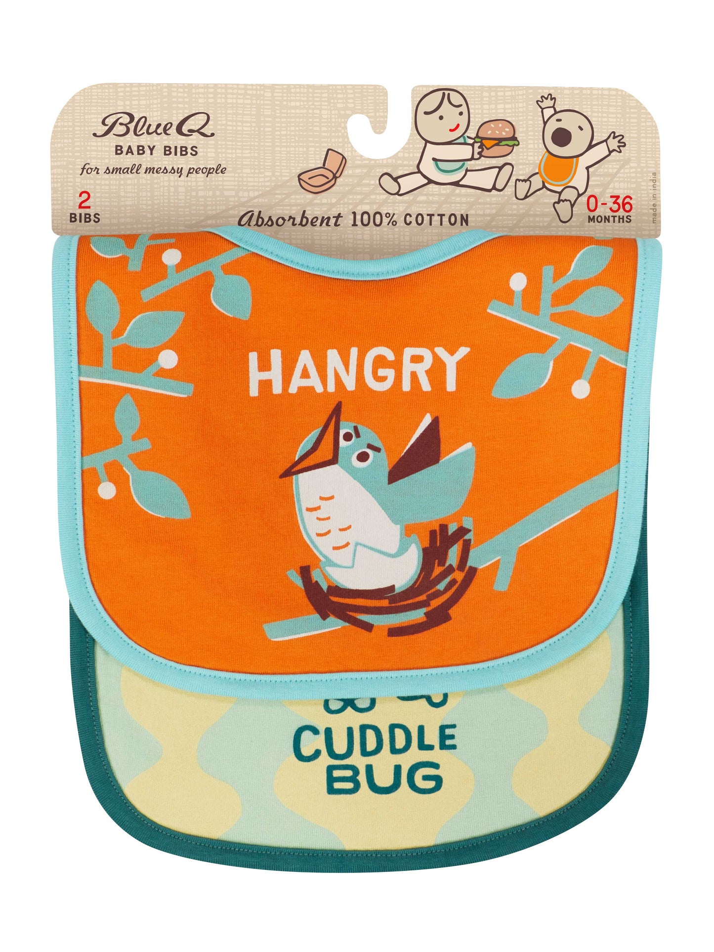 BB103 Hangry/ Cuddle Bug Baby Bibs