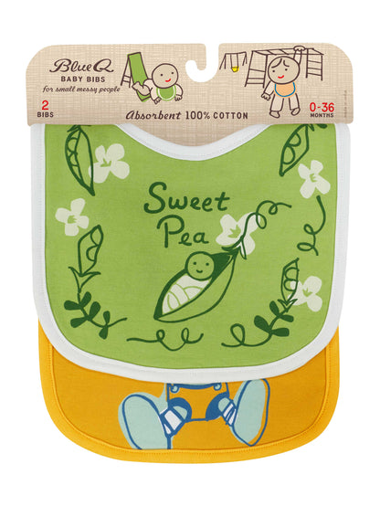 BB104 Sweet Pea/ Wreck Ball Baby Bibs