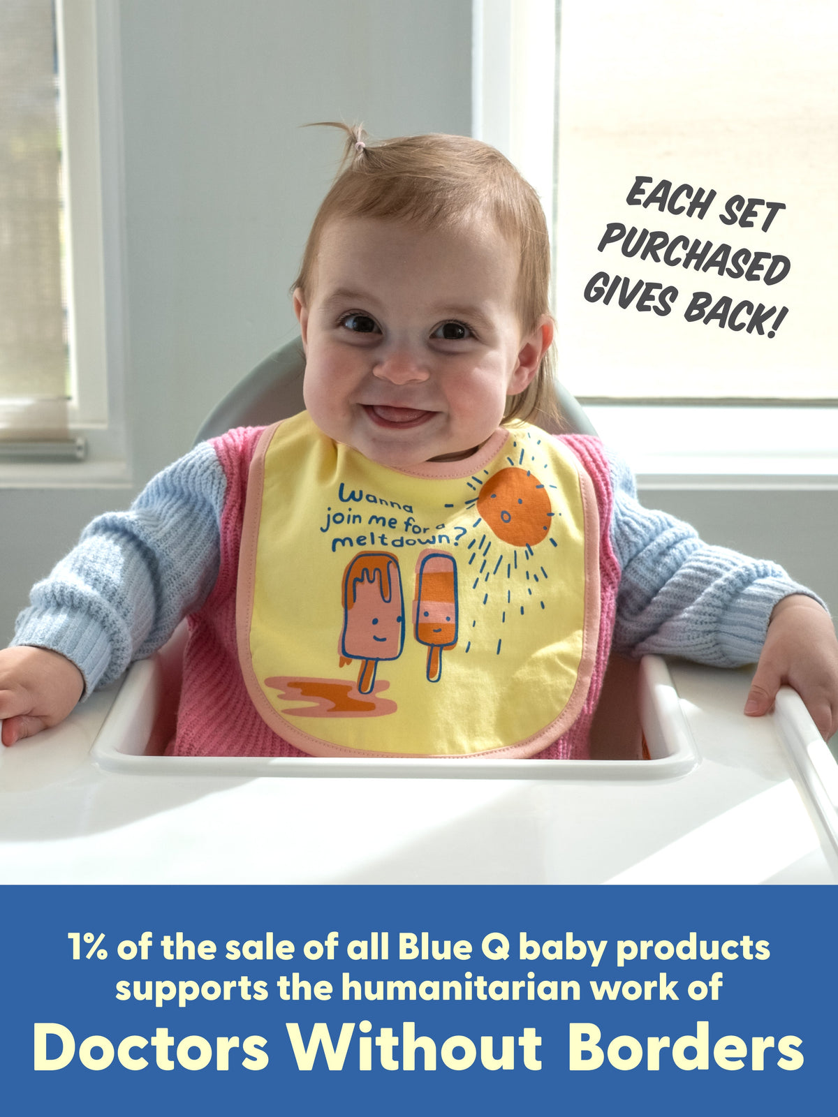 Dumpling/ Meltdown Baby Bibs by Blue Q – image 7