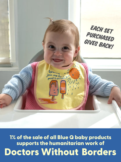 Dumpling/ Meltdown Baby Bibs by Blue Q – image 7