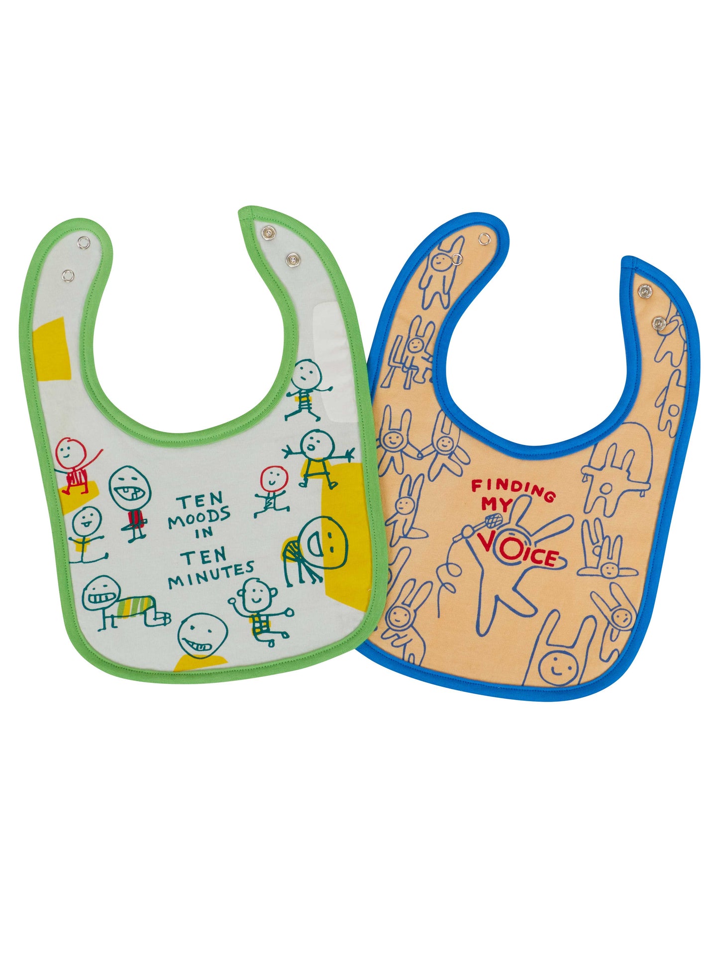 BB106 Ten Moods/ My Voice Baby Bibs