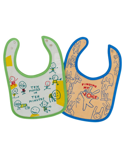 BB106 Ten Moods/ My Voice Baby Bibs