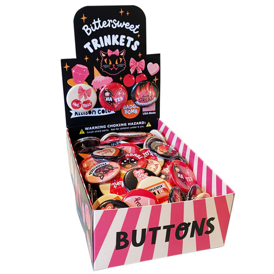 BB5667 Bittersweet Trinkets 1.25" Button Box