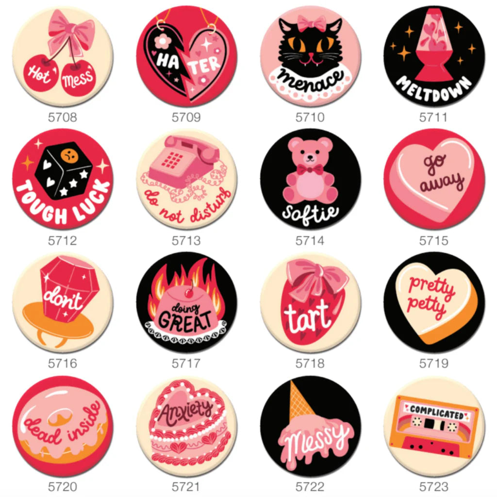 BB5667 Bittersweet Trinkets 1.25" Button Box