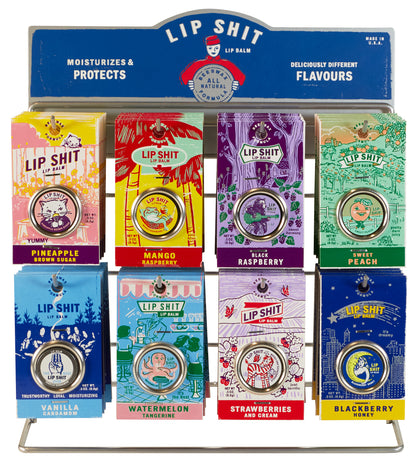 BS489 Lip Shit Counter Display Stand + Best Sellers