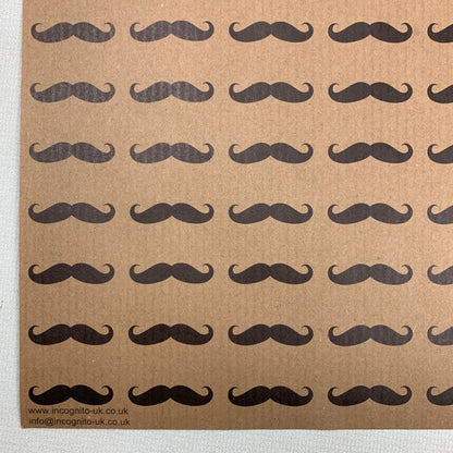 Wrapping Paper: Mustache  - 1 sheet