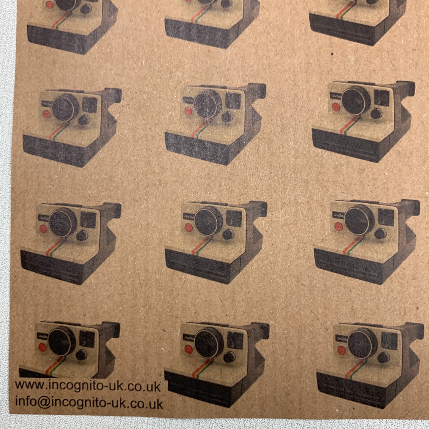 Wrapping Paper: Polaroid  - 1 sheet