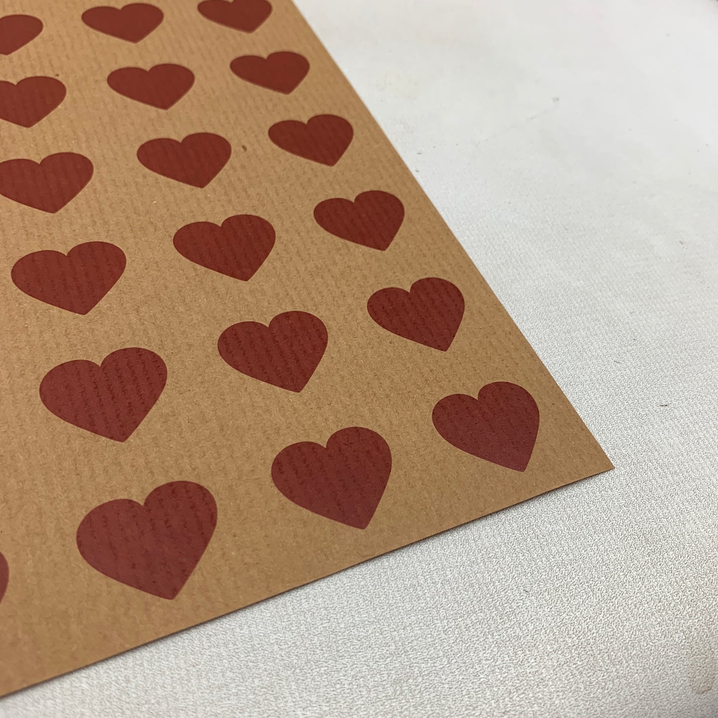 Red Heart Wrapping Paper (1 sheet)