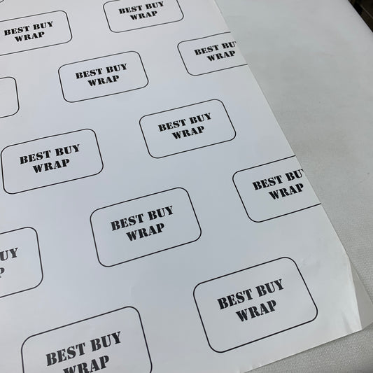 Best Buy Wrap Wrapping Paper (1 sheet)