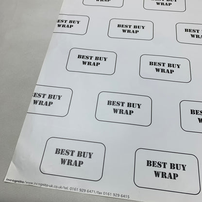 Best Buy Wrap Wrapping Paper (1 sheet)