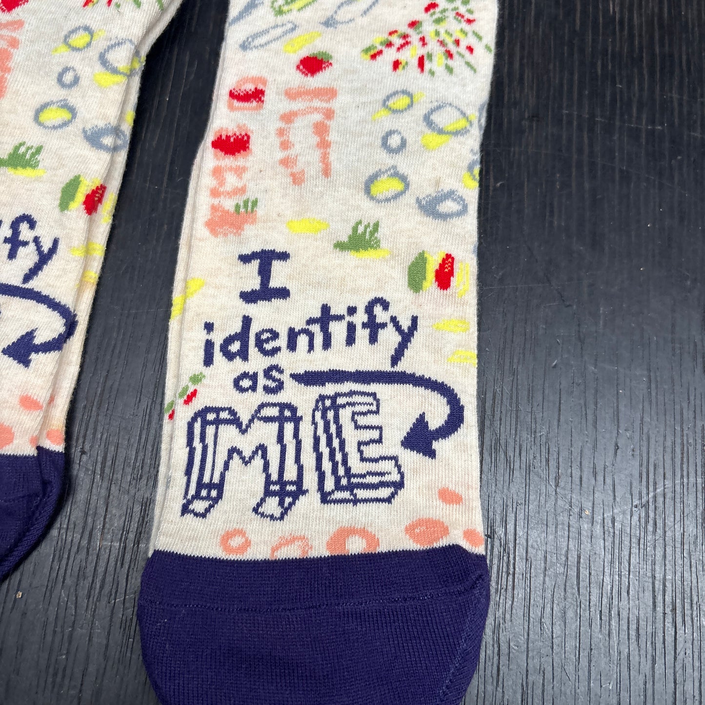 Clearance Bundle 9  - 6 pairs of I Identify as me Ankle Socks