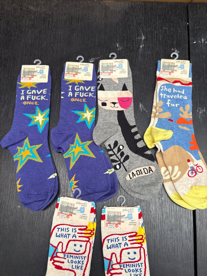 Clearance Bundle 13  - 5 pairs of women's crew socks