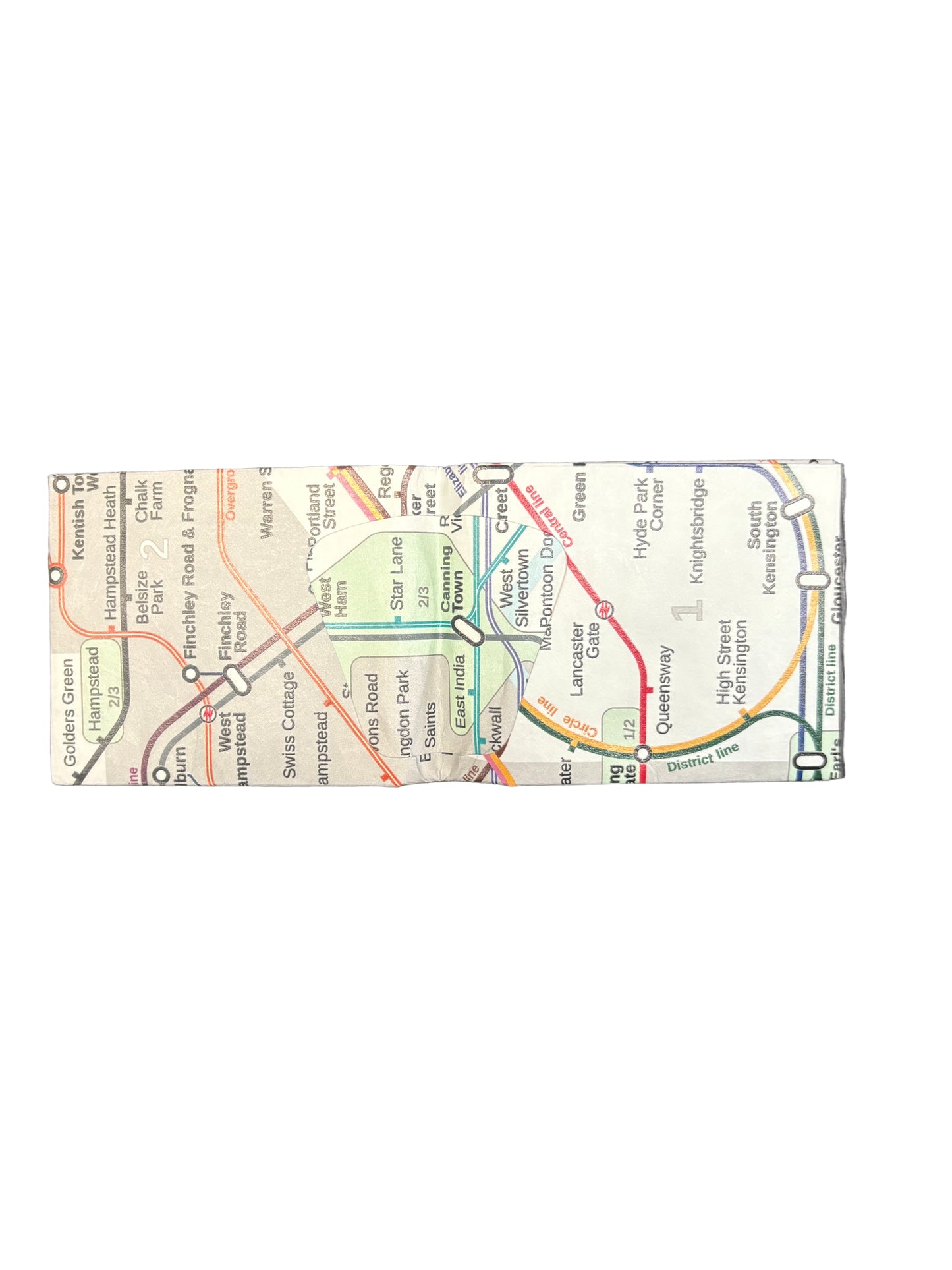 The Underground London Tyvek Mighty Wallet - 8x10 cm