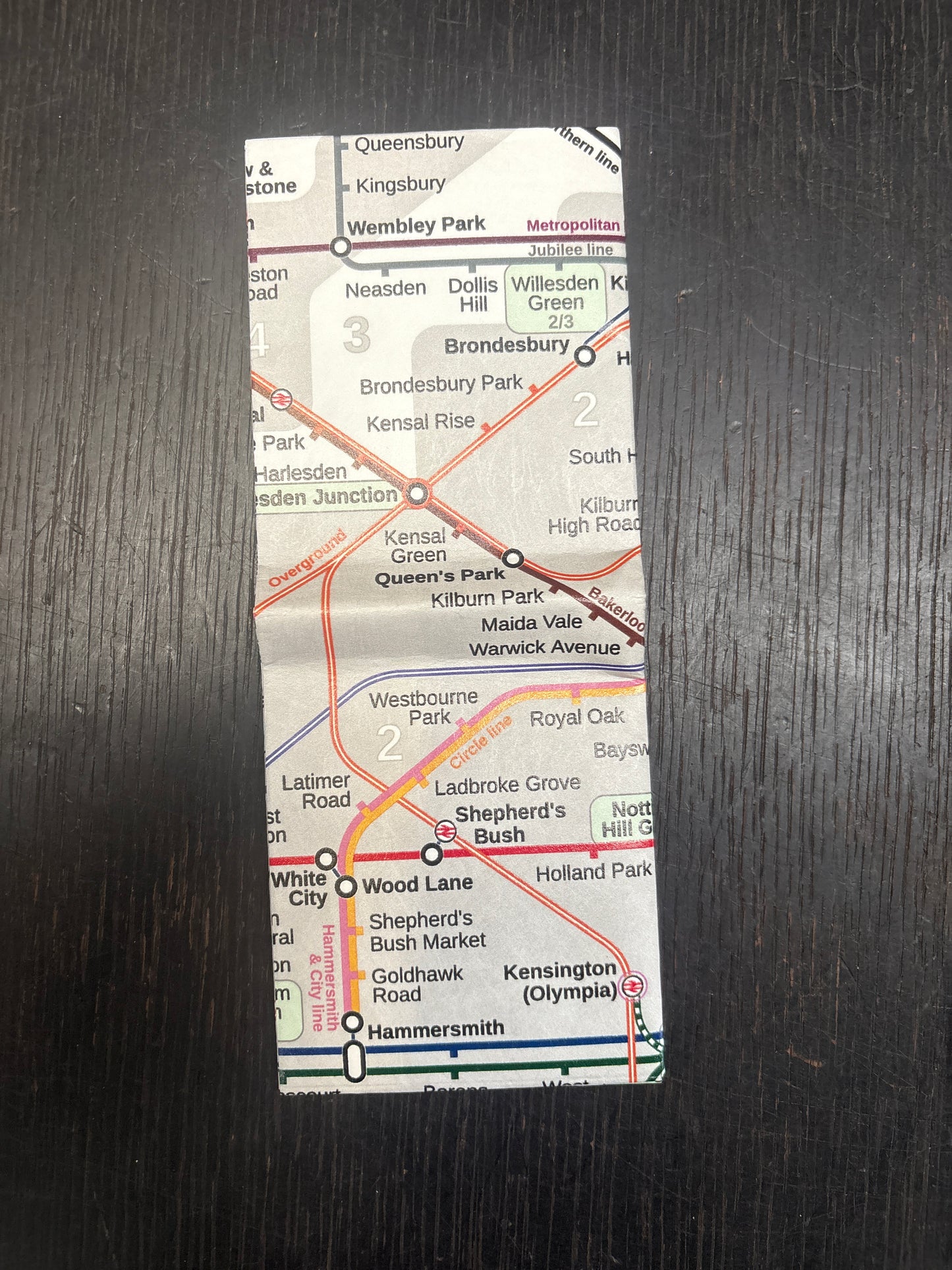 The Underground London Tyvek Mighty Wallet - 8x10 cm
