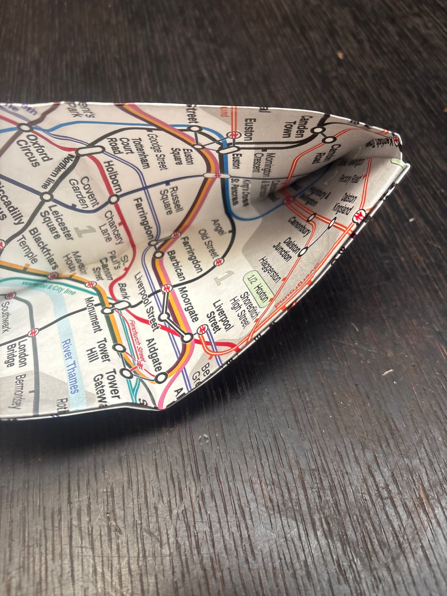 The Underground London Tyvek Mighty Wallet - 8x10 cm