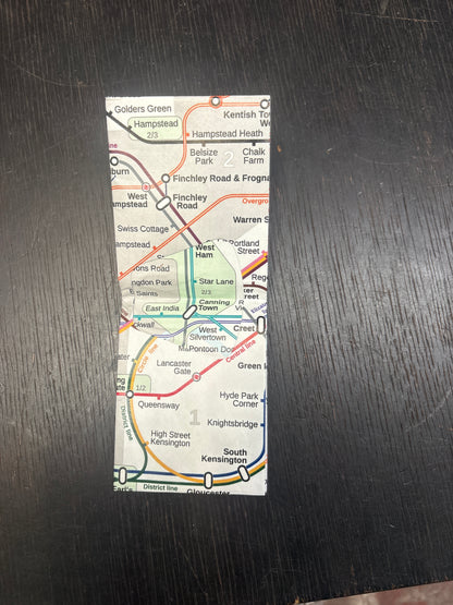 The Underground London Tyvek Mighty Wallet - 8x10 cm