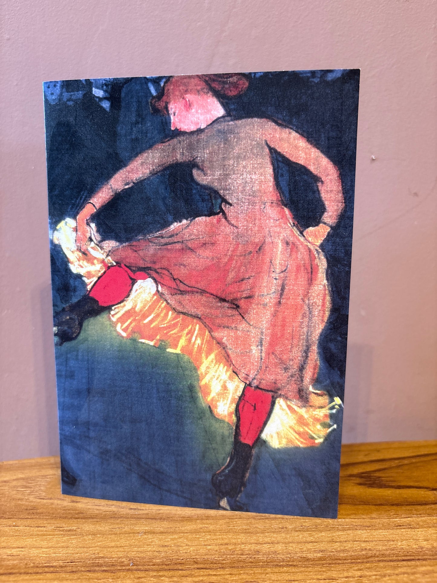 Tushita Card Henri de Toulouse-Lautrec Dance at the Moulin Rouge (1889/90)