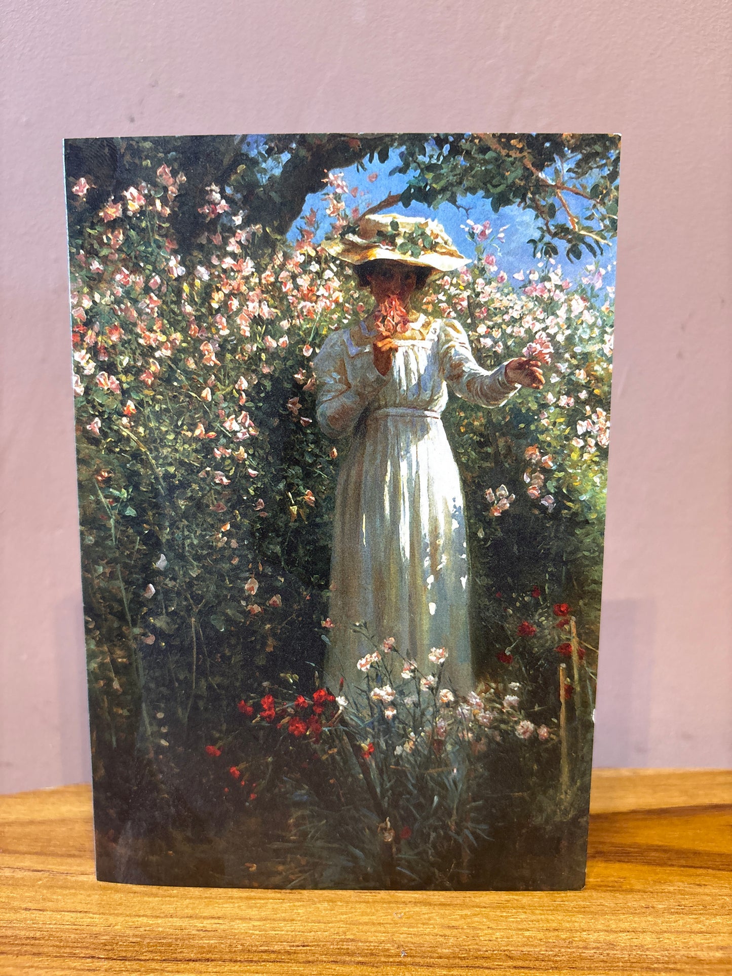 Tushita Card Robert Payton Reid Summer's Day in the Flower Garden