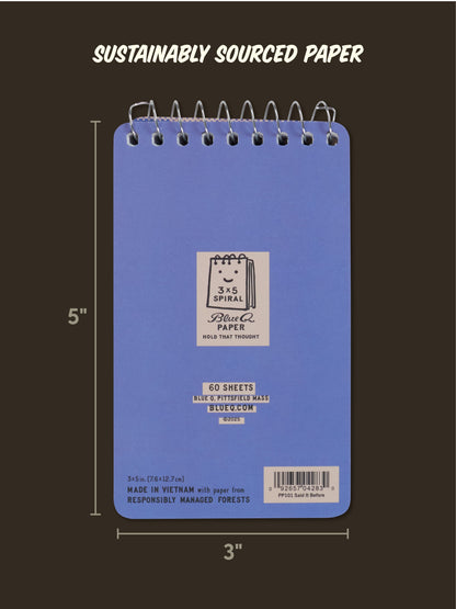 I've Said It Before And I'll Say It Again And Wait I Forgot 3x5 Spiral Notebook by Blue Q – image 4