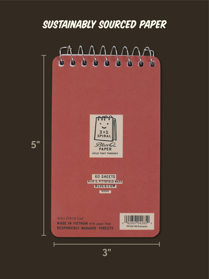 Just Between You And Me I'm Gonna Tell Everyone 3x5 Spiral Notebook by Blue Q – image 4