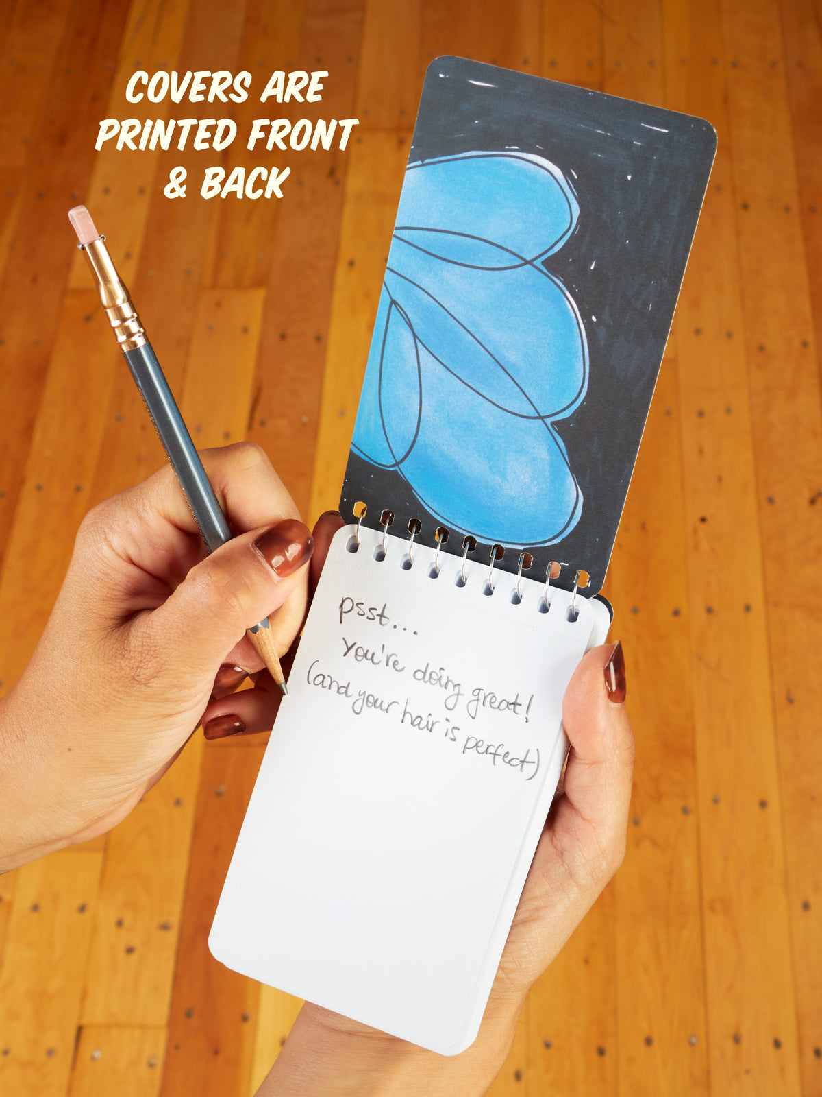 Gratitude & Shit. Plus A Few Things That Piss Me Off 3x5 Spiral Notebook by Blue Q – image 4