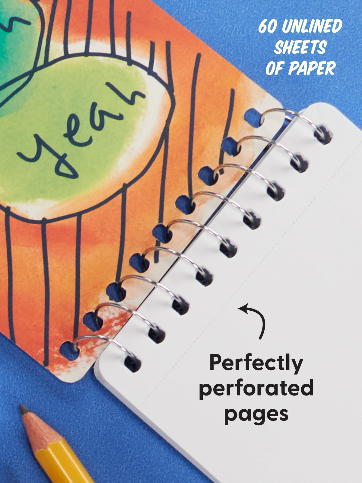 The Art Of Procrastination. Have You Seen My Pencil? No, My Good Pencil 3x5 Spiral Notebook by Blue Q – image 7