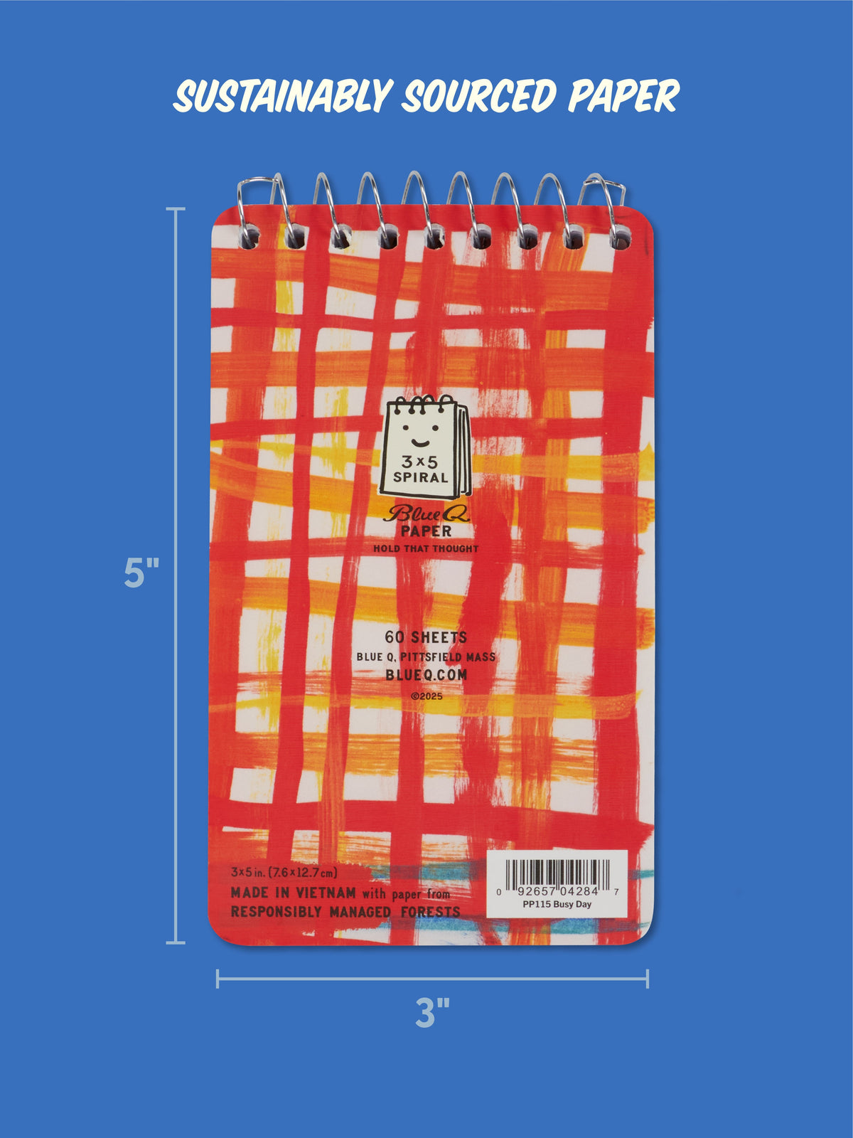 Preparing For A Busy Day Of Fighting My Mind 3x5 Spiral Notebook by Blue Q – image 4