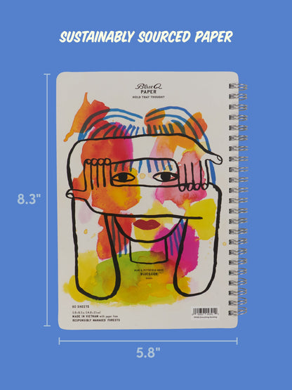 Everything I'm Avoiding 6x8 Spiral Notebook by Blue Q – image 4