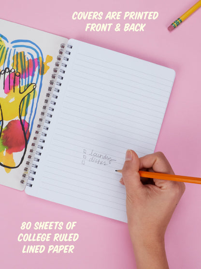 Everything I'm Avoiding 6x8 Spiral Notebook by Blue Q – image 6