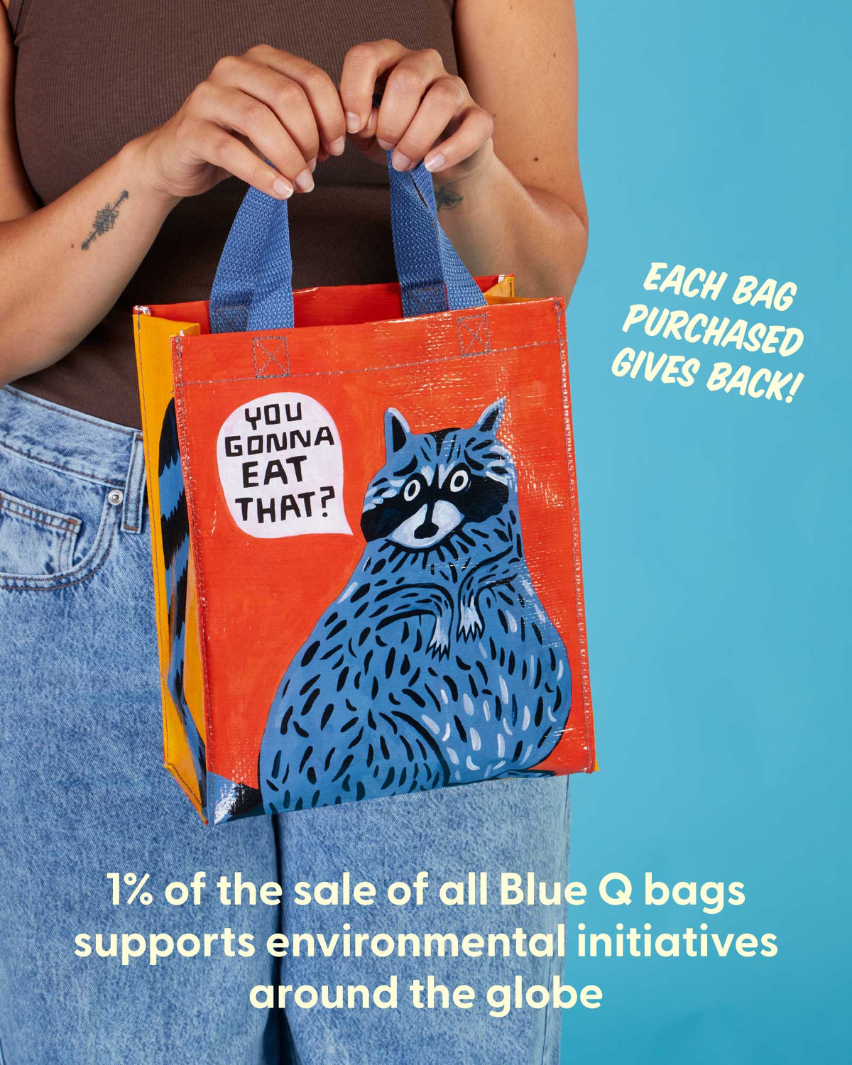 You Gonna Eat That Handy Tote by Blue Q – image 6