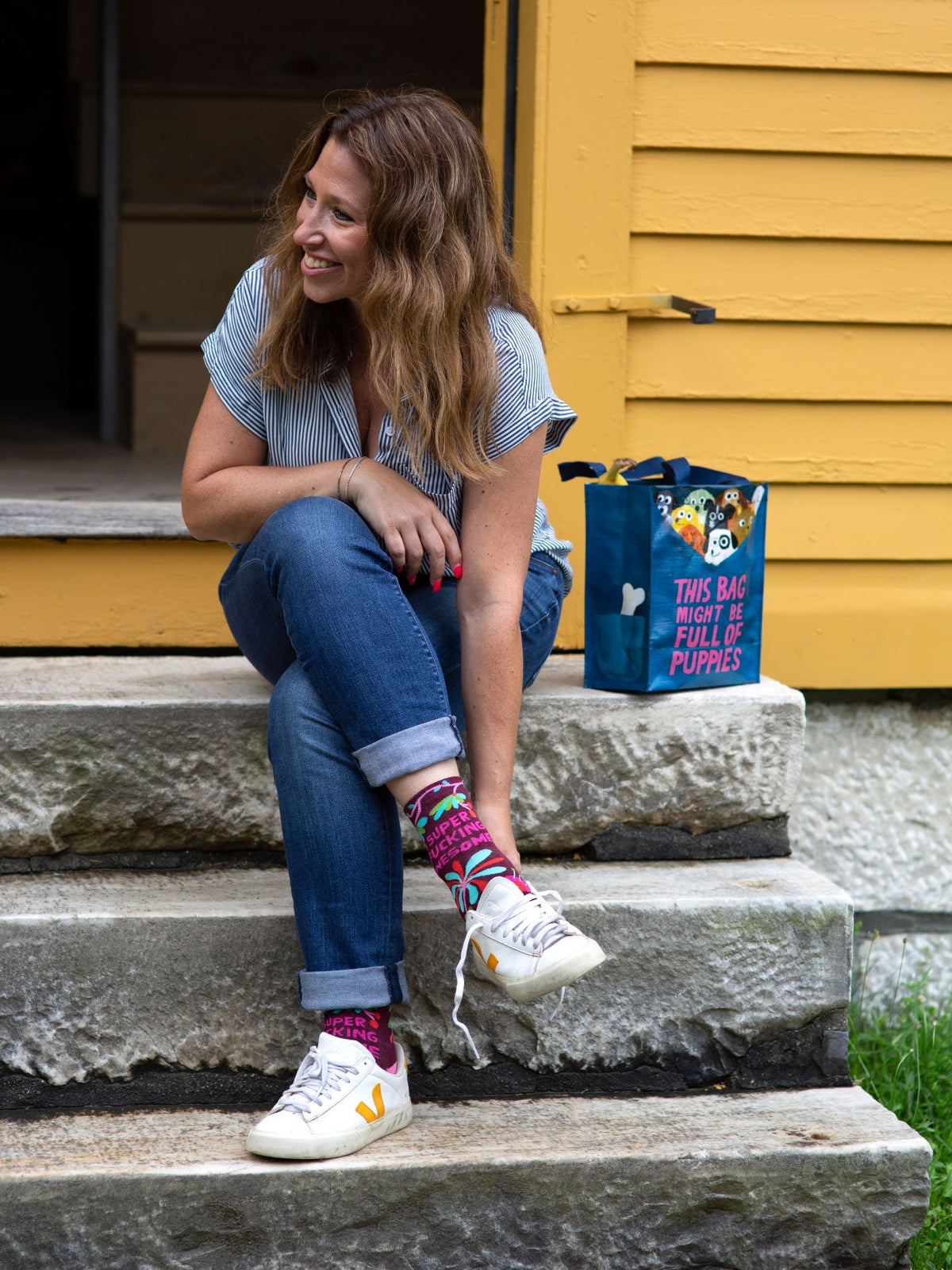 Super Fucking Awesome Ankle Socks by Blue Q – image 16