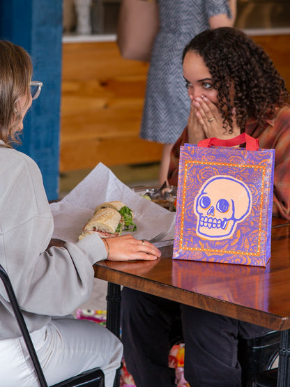 Skulls & Rose Handy Tote by Blue Q – image 3