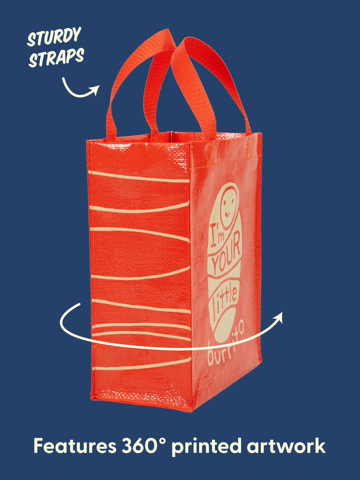 I'm Your Little Burrito Handy Tote by Blue Q – image 6