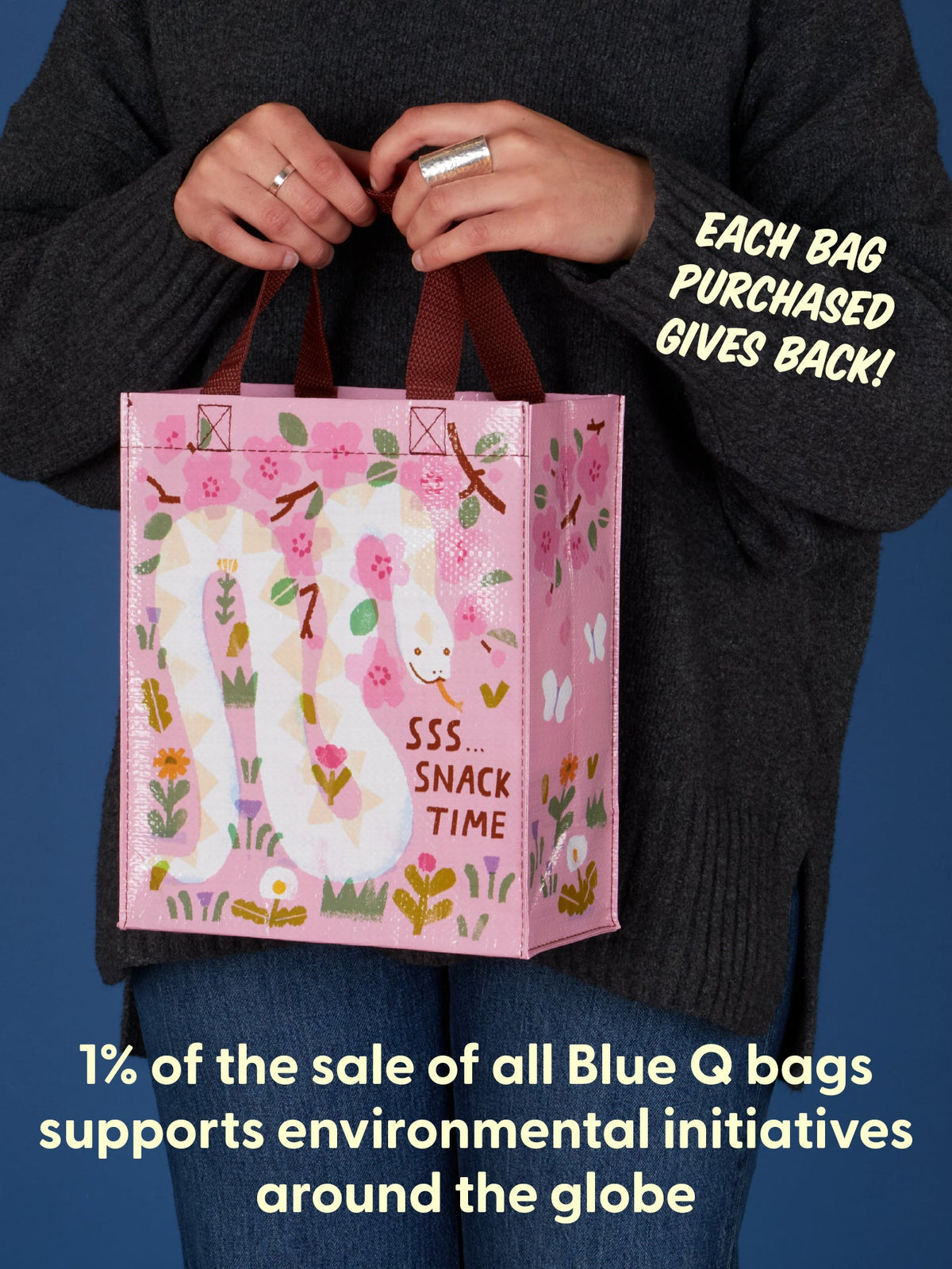 Sss...Snack TIme Handy Tote by Blue Q – image 7