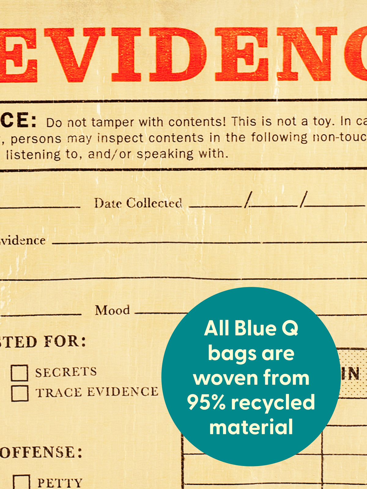 Evidence Zipper Pouch by Blue Q – image 7