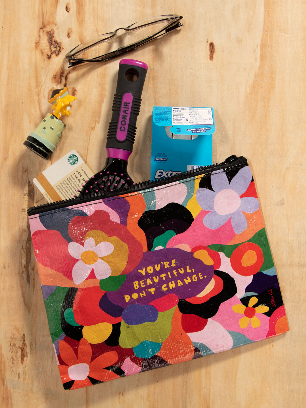 QA251 You're Beautiful Zipper Pouch