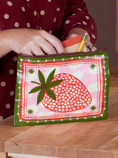 Strawberry Clouds Zipper Pouch by Blue Q – image 2