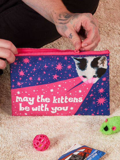 Kittens BeWith You Zipper Pouch by Blue Q – image 3