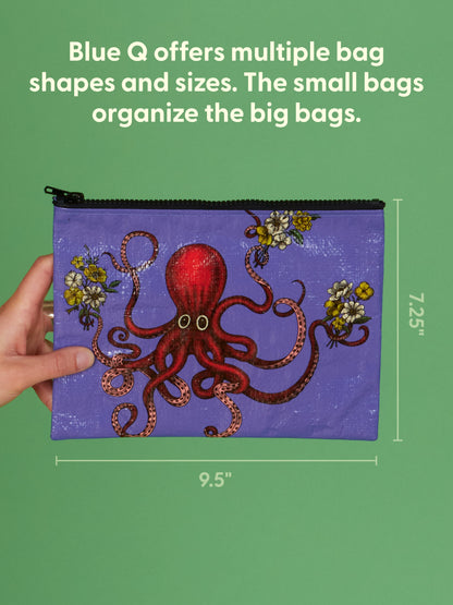 Octopus Zipper Pouch by Blue Q – image 2