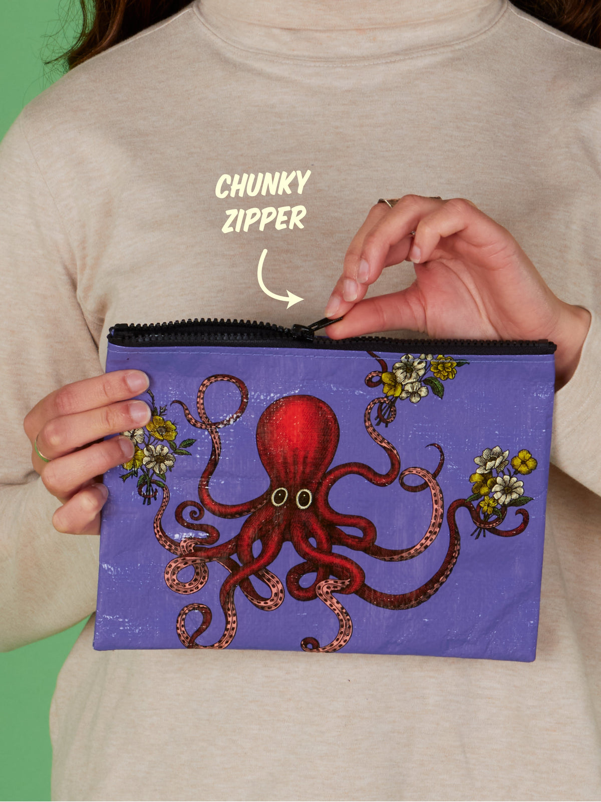 Octopus Zipper Pouch by Blue Q – image 5