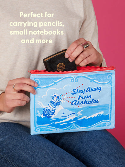 Stay Away From Assholes Zipper Pouch by Blue Q – image 4