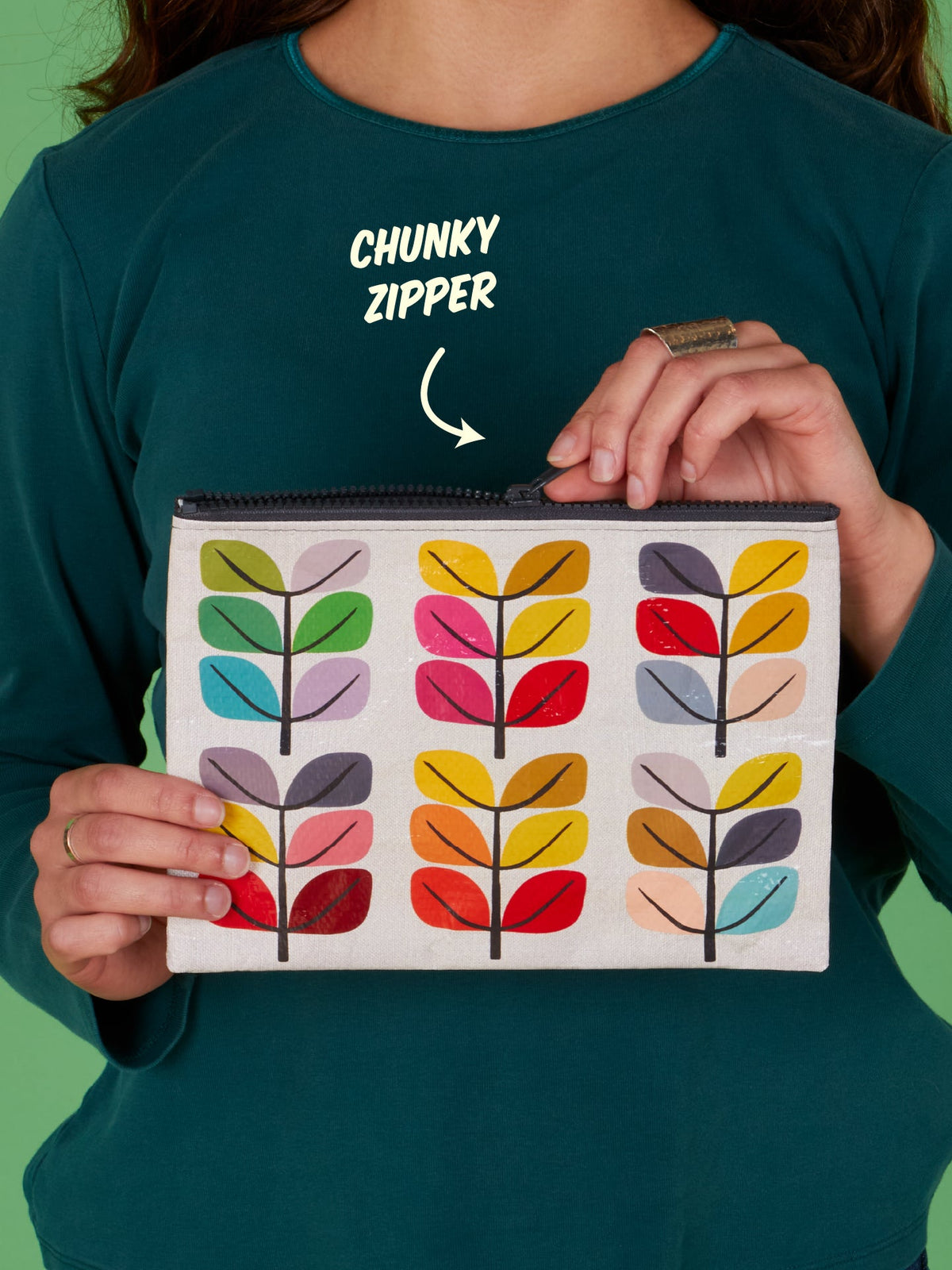 Sprout Zipper Pouch by Blue Q – image 2