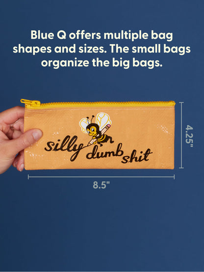 Silly Dumb Shit Pencil Case by Blue Q – image 2