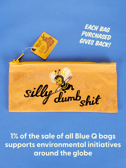 Silly Dumb Shit Pencil Case by Blue Q – image 6