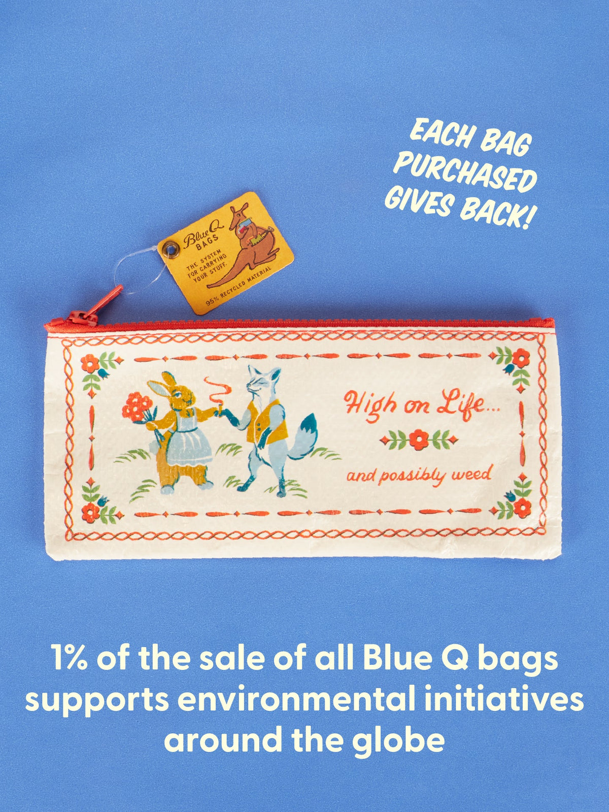 High On Life...And Possibly Weed Pencil Case by Blue Q – image 6