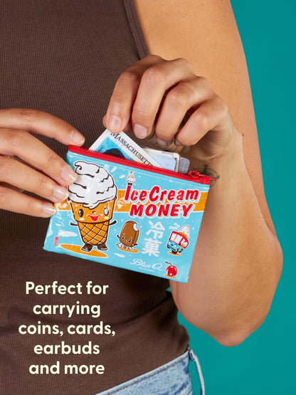 Ice Cream Money Coin Purse by Blue Q – image 4